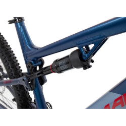 Bicicleta Electrica MTB Full Suspension ROCK MACHINE Blizzard INT e30-29 29" Matte Metallic Navy-Red-Grey 15.0
