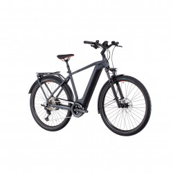 Bicicleta Electrica MTB Hardtail CUBE Touring Hybrid EXC 625 Trapeze Grey Red