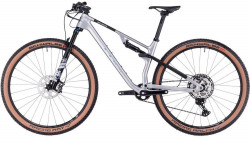 Bicicleta Full Suspension CUBE AMS ZERO99 C:68X Race 29 Silver'n'Black