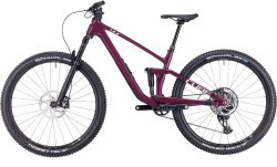 Bicicleta Full Suspension CUBE Stereo ONE44 C:68X SLX Wine'n'Grey
