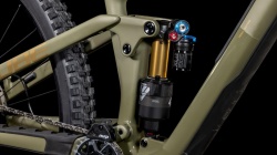 Bicicleta MTB Full Suspension CUBE Stereo ONE55 C62 TM 29 dustyolive´n´gold
