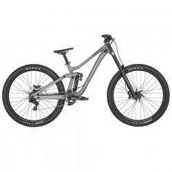 Bicicleta MTB Full Suspension SCOTT Gambler 920 Cool Raw Alloy