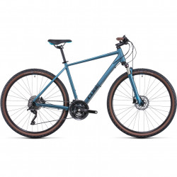 Bicicleta MTB Hardtail Trekking-Oras CUBE Nature EXC Blue Blue