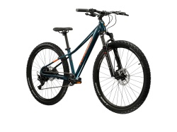 BICICLETA PENTRU COPII KROS LEVEL Jr 5.0 26" BLUE ORANGE - Img 2