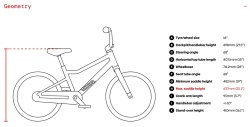 BICICLETA PENTRU COPII WOOM GO 3 POWDER PINK 16" - Img 6