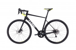 Bicicleta Sosea-Ciclocross CUBE ATTAIN RACE Black White