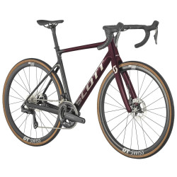 Bicicleta Sosea-Ciclocross SCOTT Addict SE Red Tint Carbon