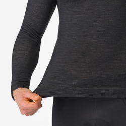 Bluza de corp Castelli Merino Seamless, Negru, L/XL - Img 3