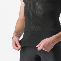 Bluza de corp cu maneca scurta Castelli Core Seamless, Negru, L/XL - Img 3