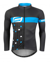 Bluza Force Square gri/albastru