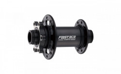 Butuc fata Fastace DH866F, alu, 32H, ax M12x110mm, rulmenti, frana disc (6suruburi) negru