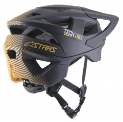 Casca Alpinestars Vector Pro A2 Ebony Tangerine Matt - Img 2