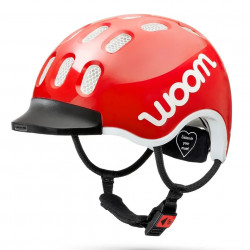Casca bicicleta copii WOOM Rosu
