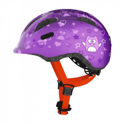 Casca de bicicletă ABUS Smiley 2.0 pentru copii, Purple Star