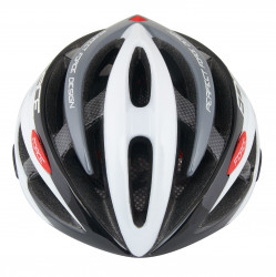 Casca FORCE ROAD junior, negru/alb/gri, XS -S (48-54 cm) - Img 2