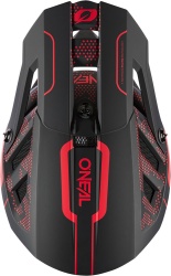 CASCA FULL FACE O'NEAL BLADE POLYACRYLITE NEGRU ROSU L 59/60cm - Img 3