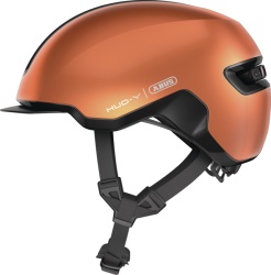 CASCA PENTRU BICICLETA ABUS HUD-Y CU ILUMINARE SPATE