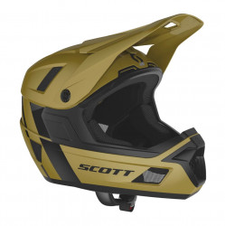 Casca SCOTT Nero Plus Black Full-Face Savanna Green