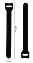 Curele tip velcro 10x110mm - set 10 bucati