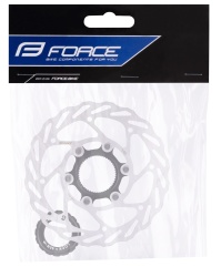 Disc frana Force 140mm Center Lock, argintiu - Img 3
