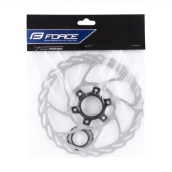 Disc frana Force 180mm Center-Lock argintiu - Img 3