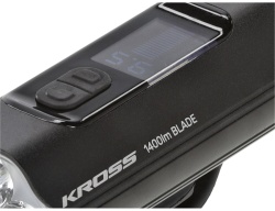 Far de bicicleta Kross Blade 1400Lmn USB negru - Img 4