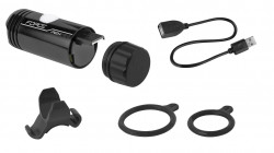 Far fata FORCE Pen Mini 150LM USB Mini Negru