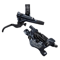 Frana disc hidraulica Set SHIMANO SLX BL-M7100 + BR-M7120 Spate I-Spec EV J-Kit 1700 mm Negru - placute resin