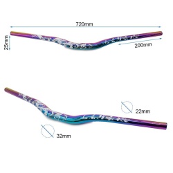 Ghidon 720mm cu rise 25mm multicolor 1 - Img 2