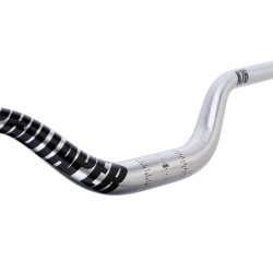 GHIDON DE BICICLETA MTB/DIRT ProTaper A76 - 810mm, 76mm Rise, 31.8mm, Aluminum, Polished Silver
