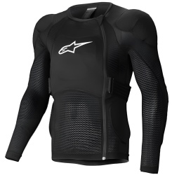 Jacheta Alpinestars A-Impact Plasma Protection Jacket LS Black/White XL