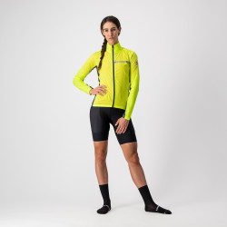 Jacheta de vant Castelli Squadra Stretch W de dama Galben Fluo - Img 3