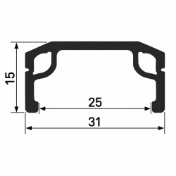 Janta BMX SXT S21 20(406 - 25C) 36H Negru V-Break - Img 2