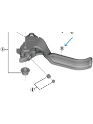LEVIER MANETA SHIMANO SAINT BL-M820B STANGA - Img 2
