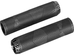 Mansoane ghidon bicicleta PRO Lock on Sport, Negre