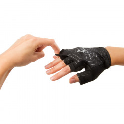 Manusi Ciclism M-WAVE SPIDERWEB GEL HALF XL - Img 3