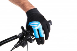 Manusi Force MTB Power Black/Blue M - Img 3