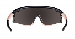 Ochelari Force Sonic, lentila argintie oglinda, negru/bronz - Img 2