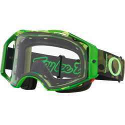 Ochelari Oakley Airbrake Mtb Troy Lee Designs Dazzle Green Jungle / Clear Lens