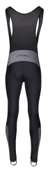 Pantaloni cu bretele si bazon Force Bright negri M - Img 2