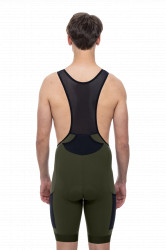Pantaloni CUBE Blackline Bib Shorts Cargo Olive - Img 3