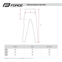 Pantaloni functionali Force Frost negri - Img 3
