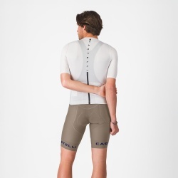 Pantaloni scurti cu bretele Castelli Competizione 2, pentru barbati, bej XL - Img 2
