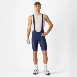 Pantaloni scurti cu bretele CASTELLI Superleggera Bleumarin