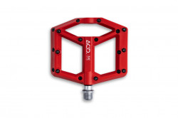 Pedale cu platforma CUBE Acid Flat C1-IB red
