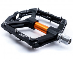 Pedale cu platforma CUBE RFR FLAT SLT 2.0 black´n´orange