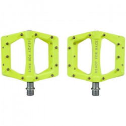 PEDALE CUBE RFR FLAT RACE Neon Yelow
