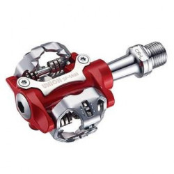 Pedale Union SPD Clipless Ax Crom-Mo High End Rosu