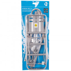 Portbagaj Aluminiu Spate M-WAVE SCREW-ON II A 26-28 Silver - Img 2
