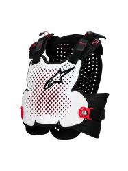 Protectie Corp Alpinestars A-4 Plasma Chest Protector negru/rosu/alb XL/XXL